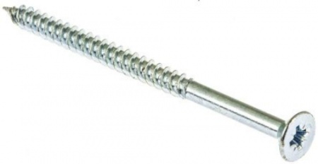 10 x 3 Inch Countersunk Twin Woodscrew Zinc Plated